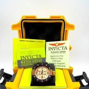 COPY - Invicta Watch With Papers Hard Case NEW
